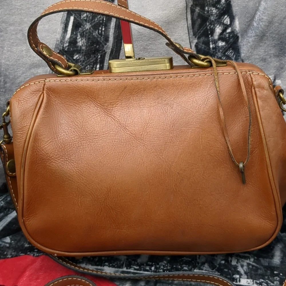 Patricia Nash Brown satchel